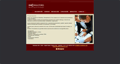 Desktop Screenshot of dhcconsultores.com